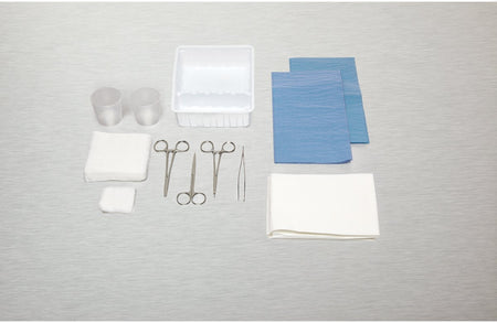 Medline DYNJ03004 Laceration Tray E*Kits Sterile