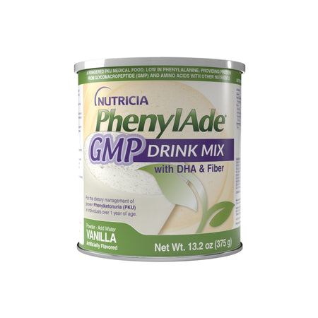 Nutricia North America 201647 Oral Supplement PhenylAde GMP Vanilla Flavor Powder 13.2 oz. / 375 Gram Canister