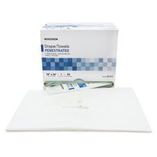 McKesson Sterile Poly Lined Towel Drape, 18 x 26 Inch