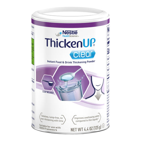Nestle Healthcare Nutrition 41679865972 ThickenUp Clear Food and Beverage Thickener, 4.4 oz. Canister