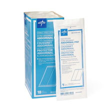 Medline Sterile Abdominal Pad, 8 x 10 Inch