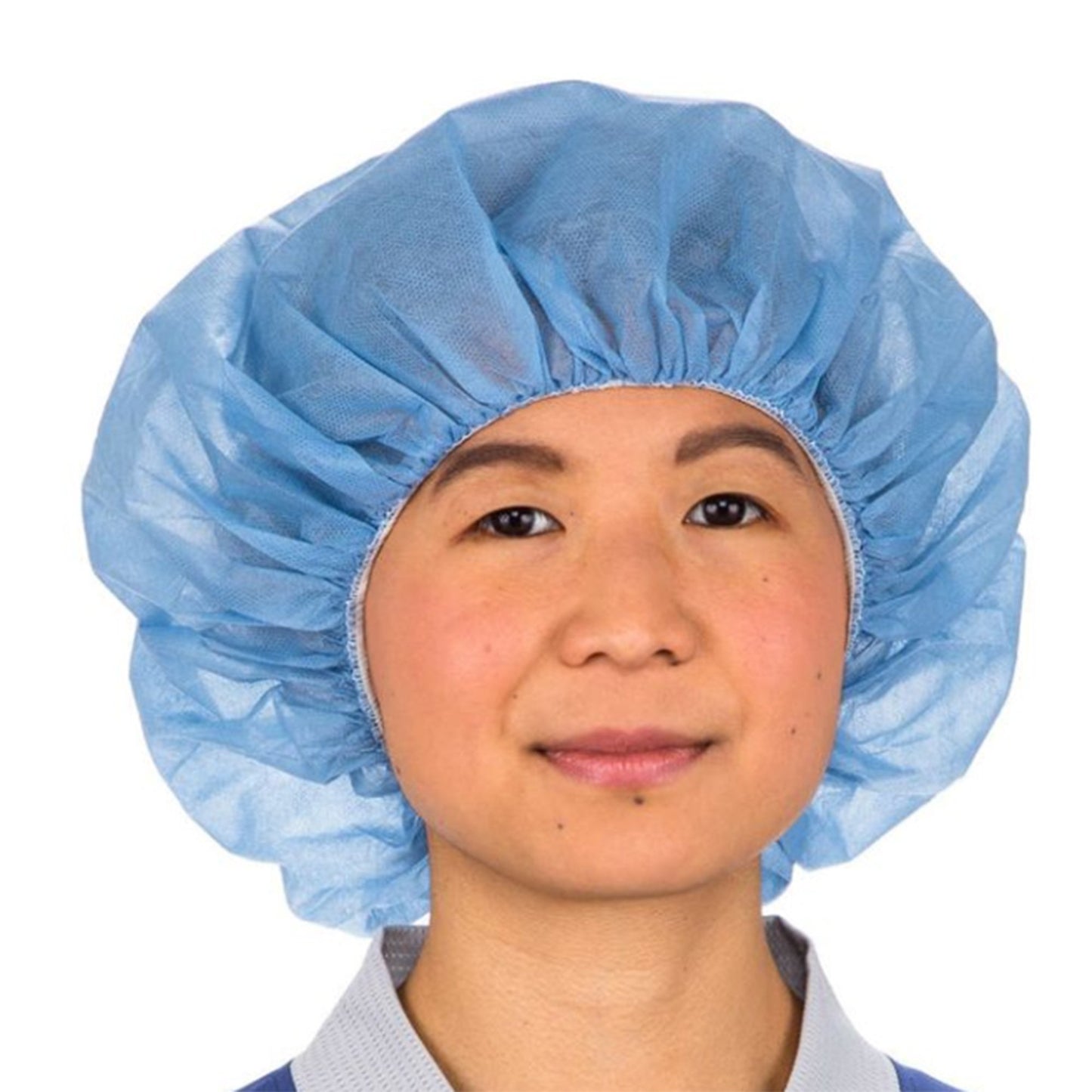 Cardinal Health Blue Bouffant Cap, 24 in.