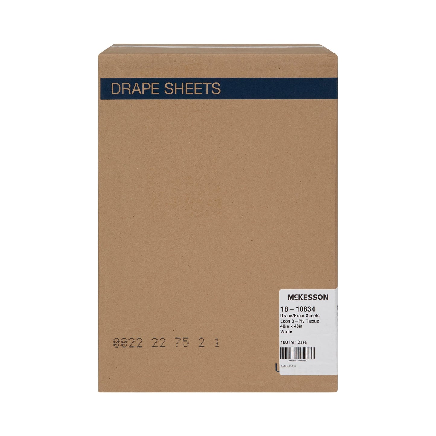McKesson Nonsterile Physical Exam Drape, 40 x 48 Inch
