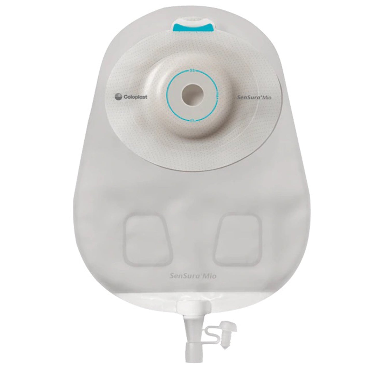 SenSura® Mio Convex Deep 1-Piece Transparent Urostomy Pouch, 10 – 43 mm Stomas