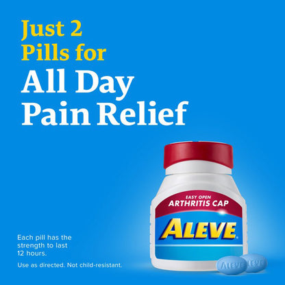 Aleve Caplets with Easy Open Arthritis Cap