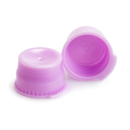 McKesson 177-113146L Lavender Tube Closure, 13 mm