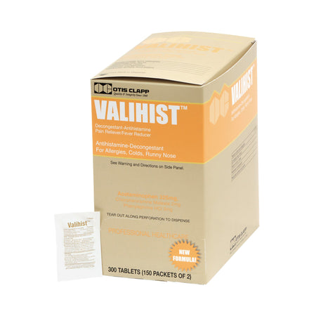 Medique Products 2115543 Valihist Antihistamine Decongestant for Allergies, Colds, Runny Nose