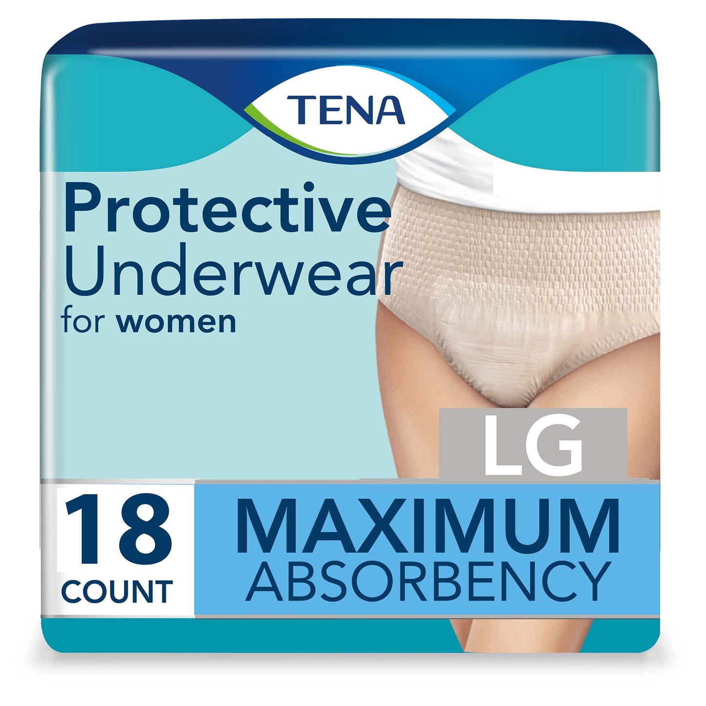 Tena® ProSkin™ Maximum Absorbent Underwear for Women, Large