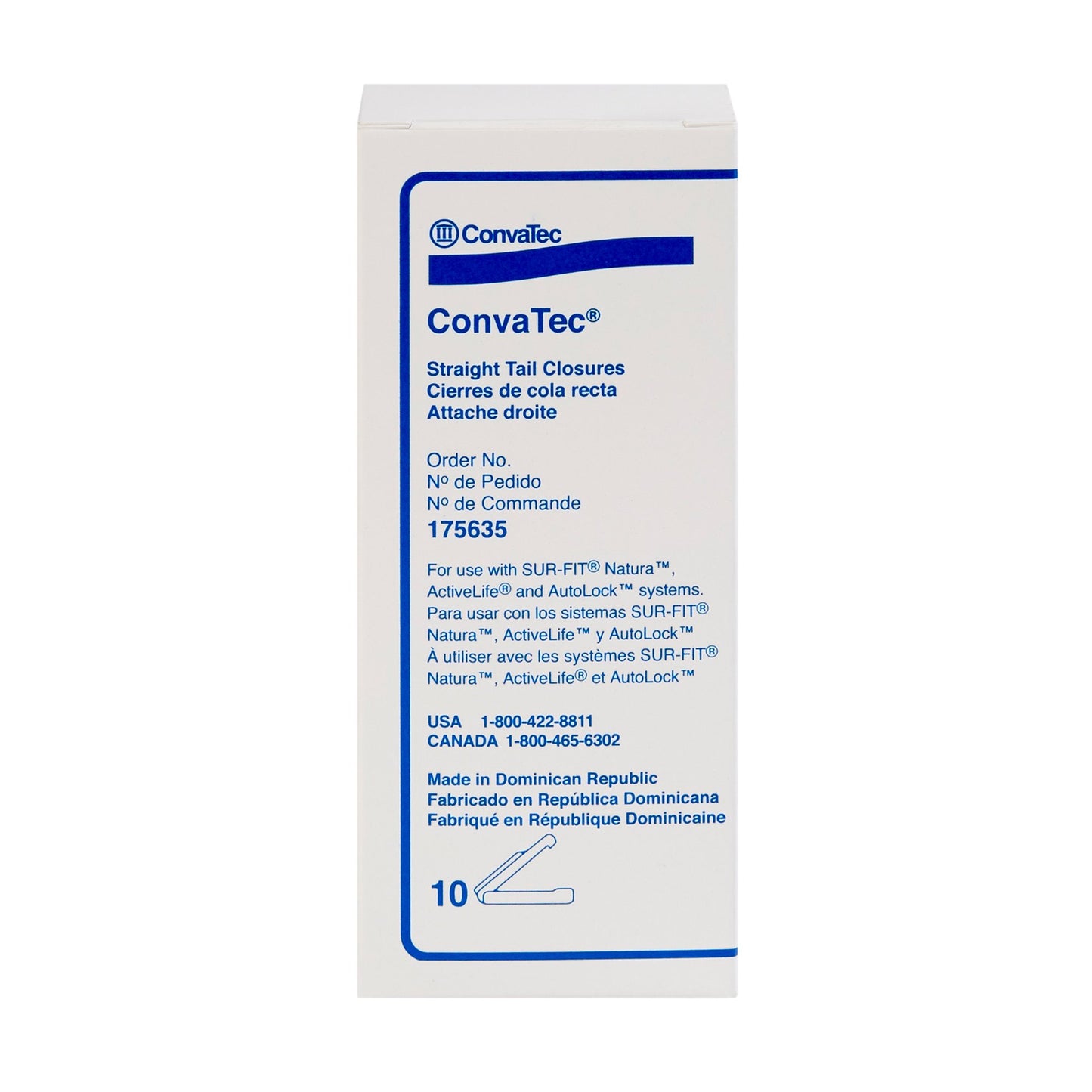 ConvaTec® Tail Closure Clamp
