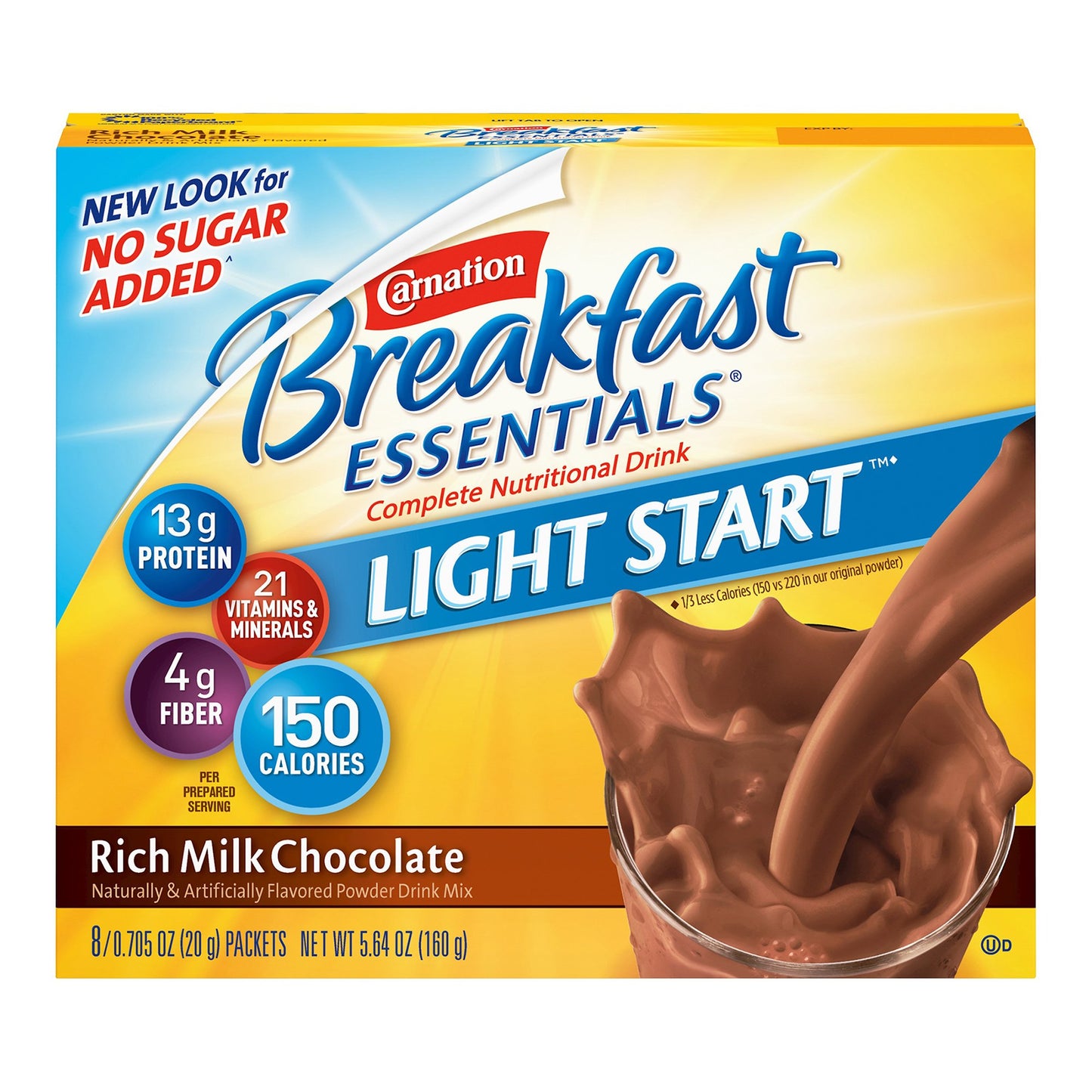 Carnation Breakfast Essentials® Light Start™ Chocolate Nutritional Drink