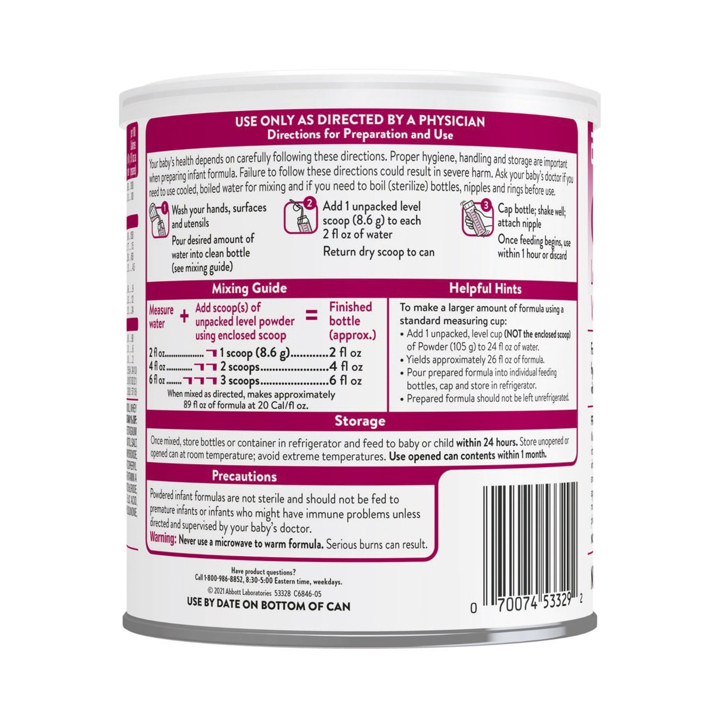 Calcilo XD® Low-Calcium/Vitamin D-Free with Iron Powder Infant Formula, 13.2-oz.
