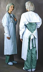 Busse Hospital Disposables 235 Over-the-Head Protective Procedure Gown
