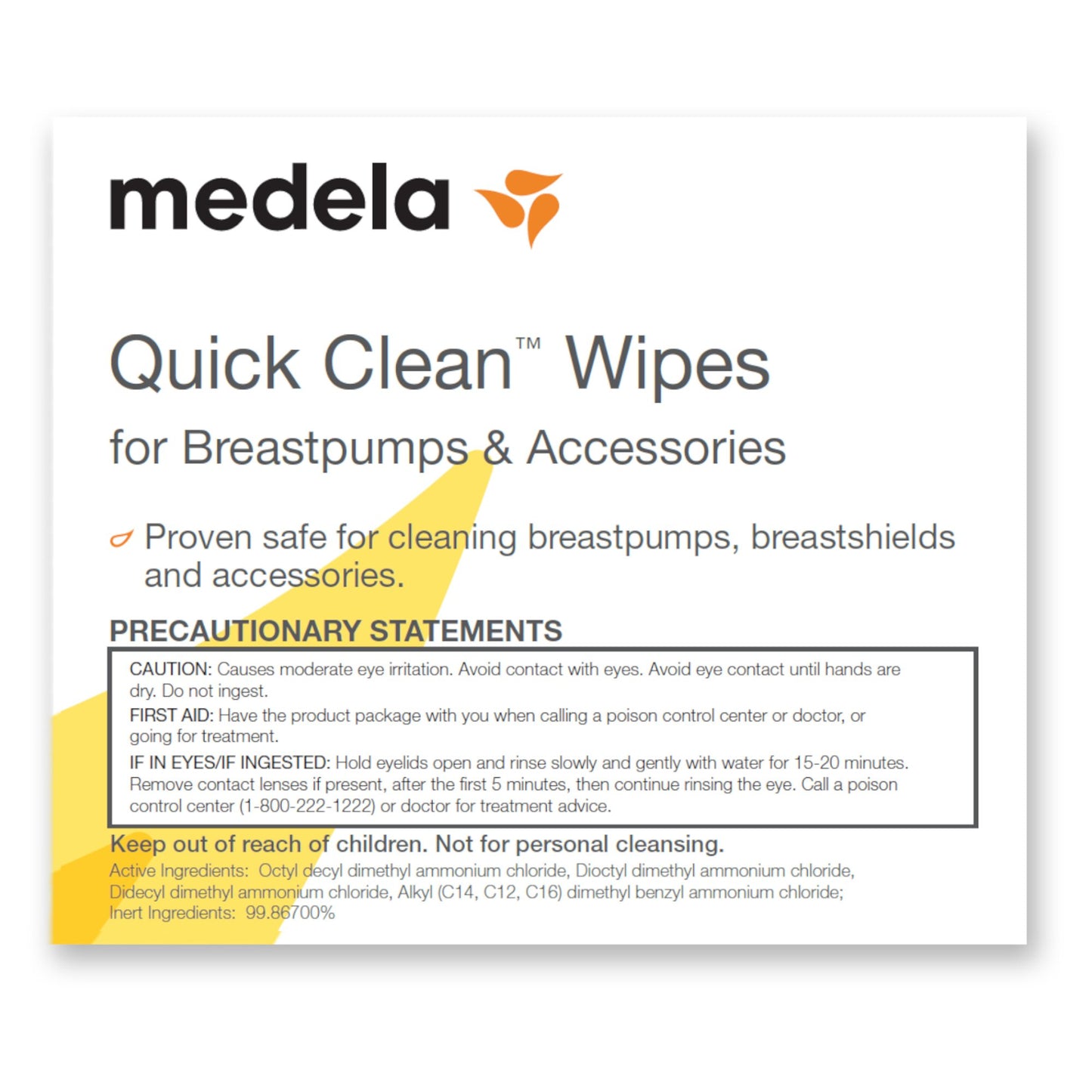 Quick Clean™ Breast Pump Wipe