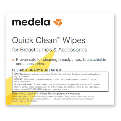 Quick Clean™ Breast Pump Wipe