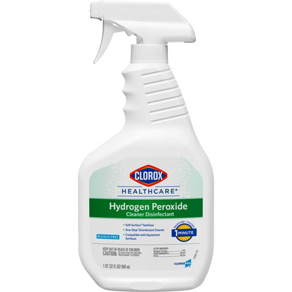 Clorox Healthcare® Hydrogen Peroxide Cleaner Disinfectant, Spray Bottle, 32 oz.
