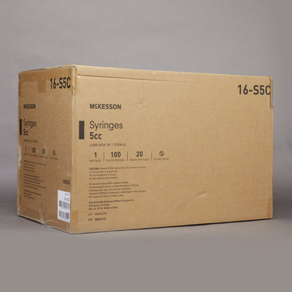 McKesson General Purpose Syringe, 5 mL