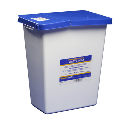 Cardinal 8850 PharmaSafety Pharmaceutical Waste Container, 8 Gallon