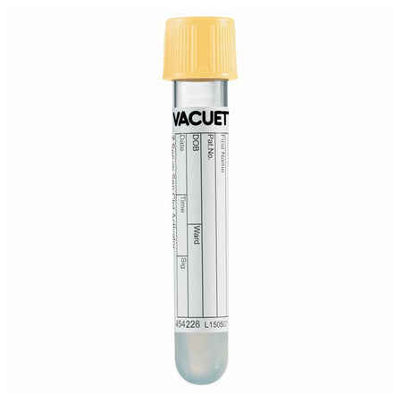 Greiner Bio-One 454228P Vacuette Z Serum Sep Clot Activator Venous Blood Collection Tube, 3.5 mL