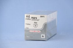 Ethicon Z507G PDS II Polydioxanone Absorbable Suture with Needle, Reverse Cutting Monofilament