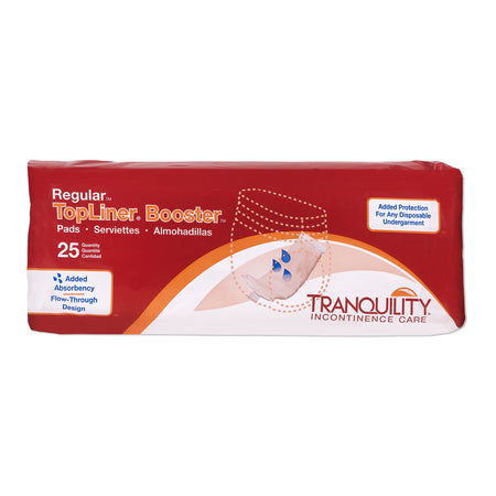 Tranquility 2070 TopLiner Added Absorbency Incontinence Booster Pad, 2¾ x 14 Inch