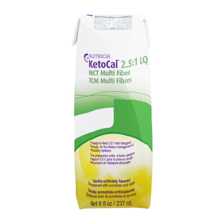 Nutricia North America 137246 KetoCal 2.5:1 LQ Vanilla Formula for Dietary Management of Refractory Epilepsy