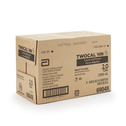 TwoCal® HN Tube Feeding Formula, 1 Liter Ready to Hang Bottle