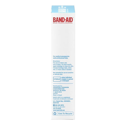 Waterproof Adhesive Strip Band-Aid® Water Block® Tough Strips™ XL Plastic Tan 1-3/4 X 4 Inch Sterile