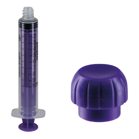 GBUK Group Ltd. EISO-PFC-12 Enteral / Oral Syringe, 12 mL, Enfit Tip, Flat Top Style