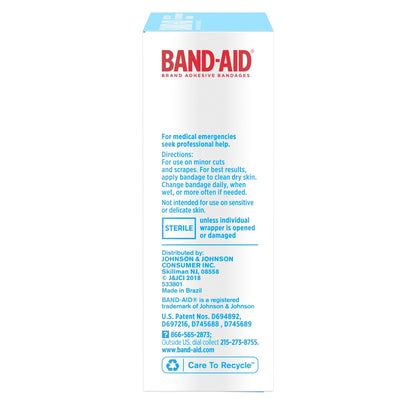 Waterproof Adhesive Strip Band-Aid® Water Block® Tough Strips™ Plastic Tan 1-3/4 X 4 Inch Sterile