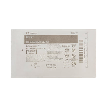 Kerlix™ AMD Sterile Antimicrobial Gauze Sponge, 4-1/2 Inch x 4-1/10 Yard, 6-Ply
