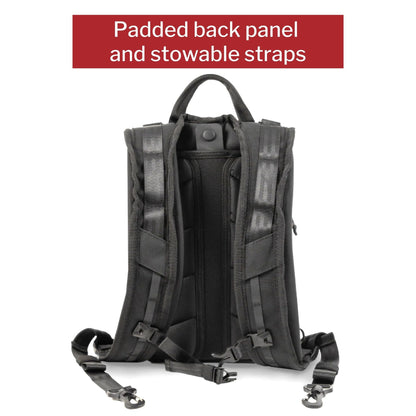 My Medic Recon First Aid Kit Backpack with Emergency Medical Supplies, Black