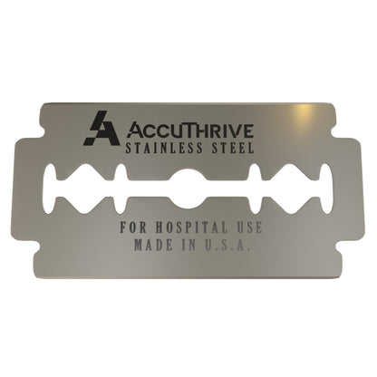 AccuThrive® Double Edge Prep Blades with Microcoat, 100 ct.