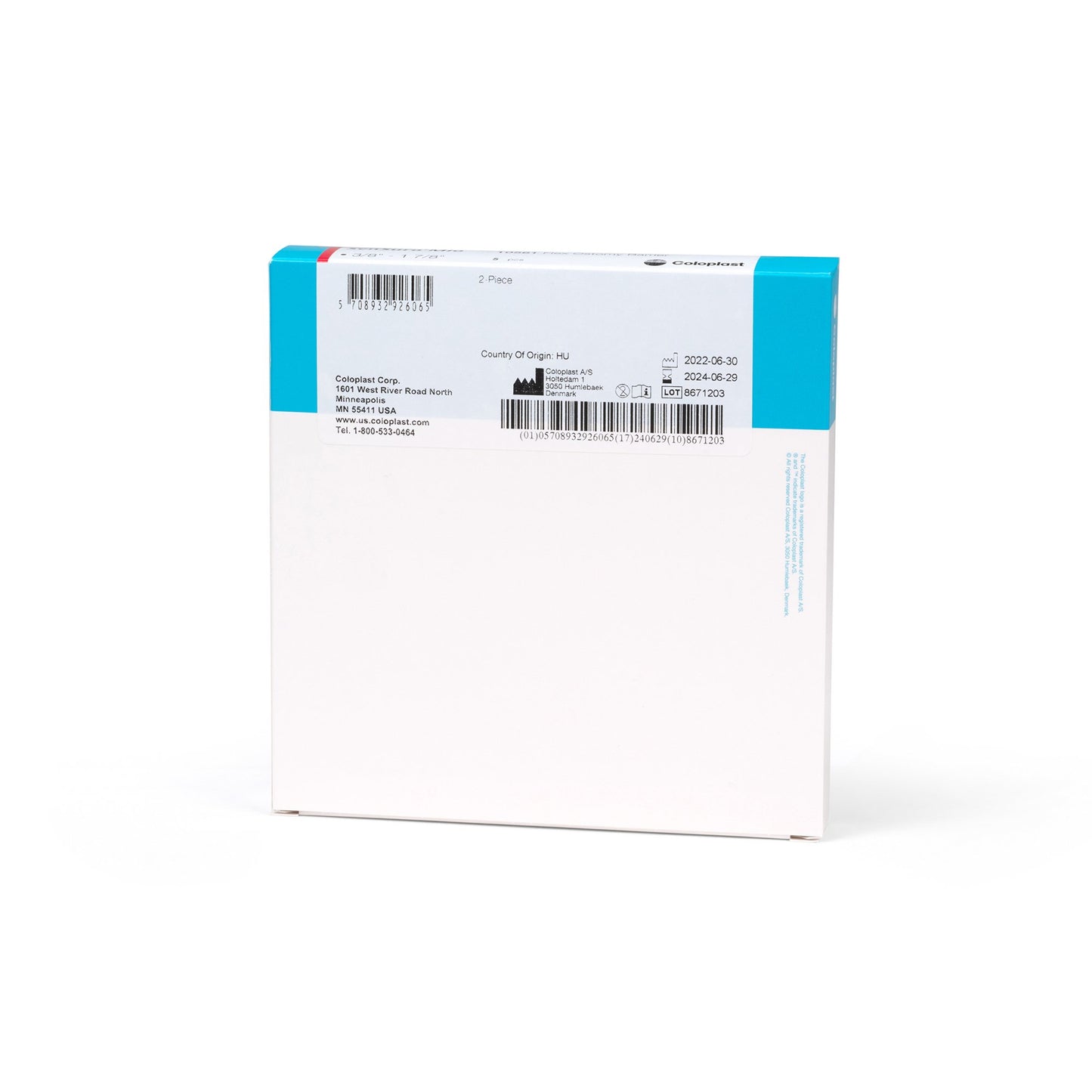 SenSura® Mio Flex Flat Ostomy Barrier, Trim to Fit 10 – 48 mm, Red Match