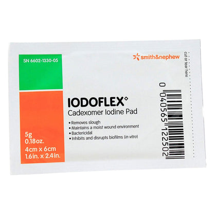 Iodoflex Iodophor Impregnated Dressing, 1½ x 2-3/8 inch