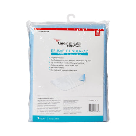 Cardinal ZRUP3654R ReliaMed Underpad, Reusable, Polyester