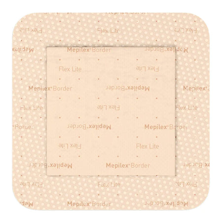Molnlycke 581500 Mepilex Border Flex Lite Silicone Foam Dressing, 6 x 6 Inch