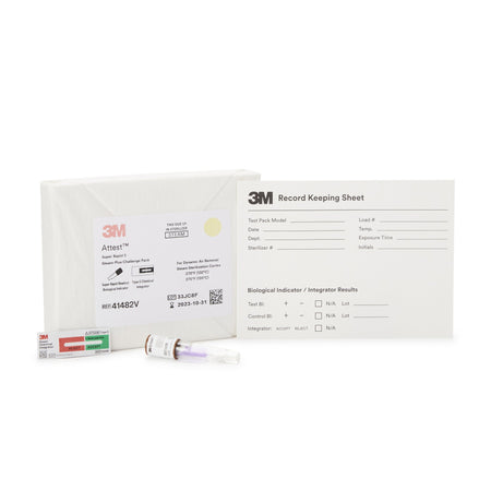 3M 41482V Attest Super Rapid 5 Steam-Plus Sterilization BI Challenge Pack