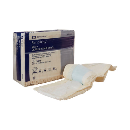 Cardinal 65035 Simplicity Unisex Adult Incontinence Briefs, Moderate Absorbency