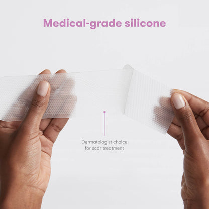 Silicone Skin Strip frida mom C-Section 8 Inch Rectangle NonSterile