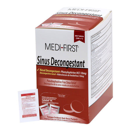 Medique Products 80913 Medi-First Phenylephrine Sinus Relief