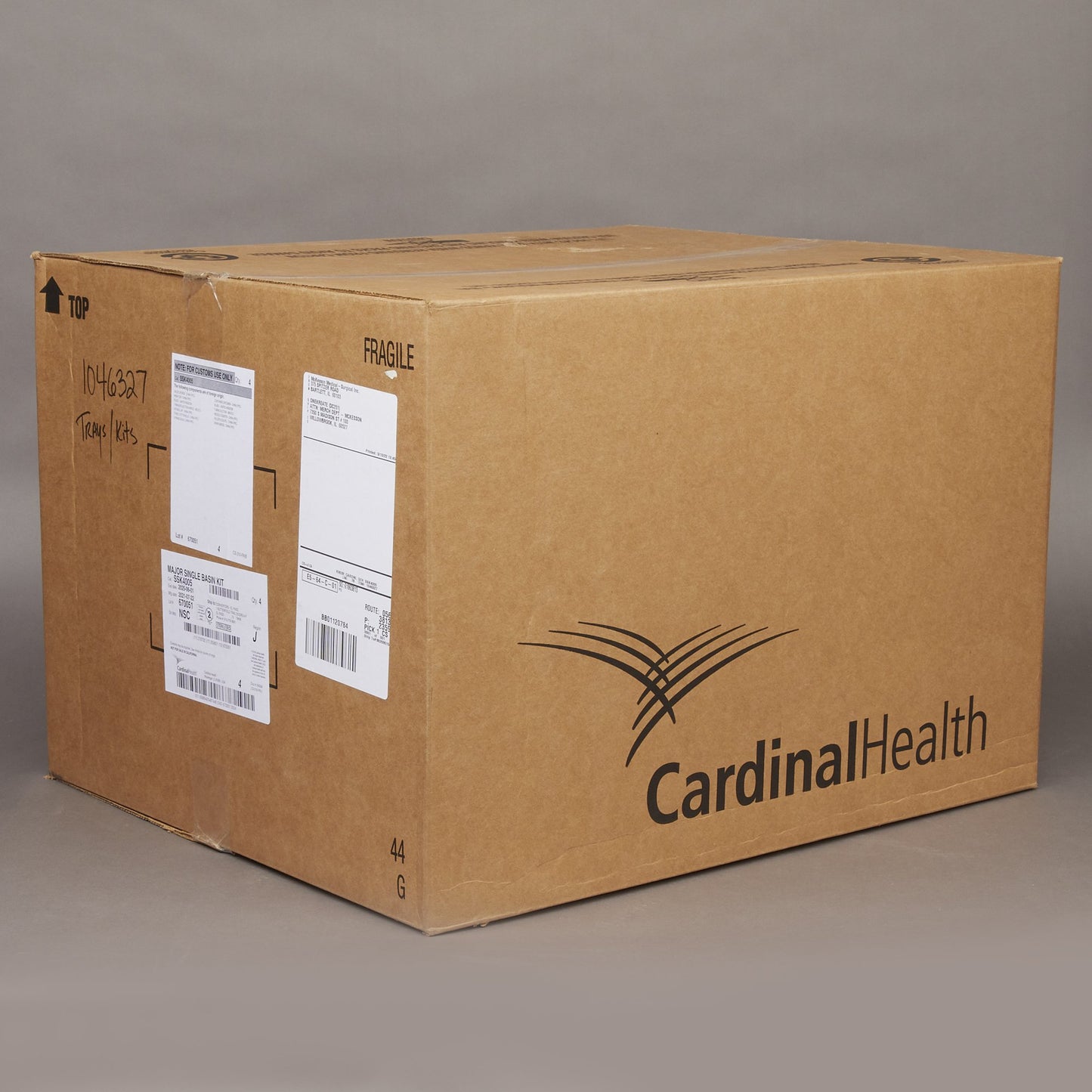 Surgical Single Basin Set-Up Kit Cardinal Health™ Major Single Basin
