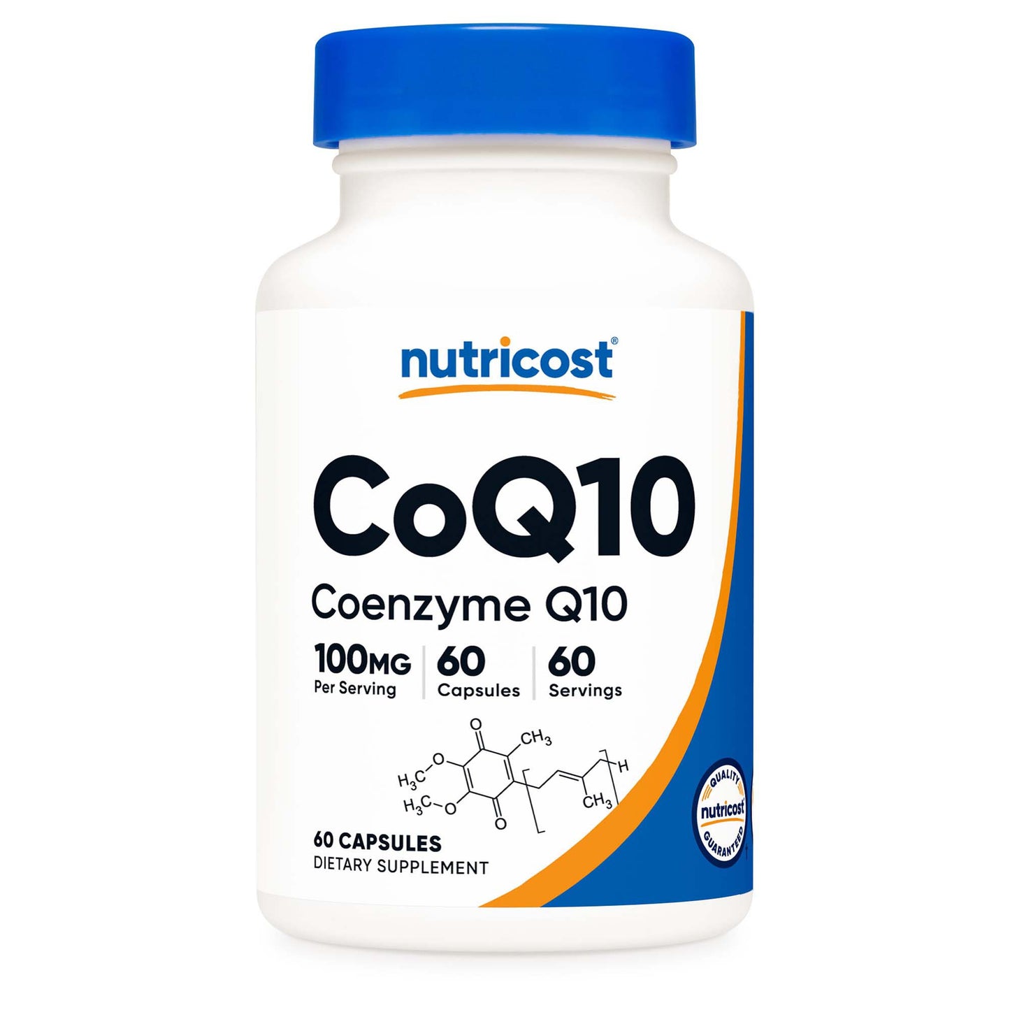 Dietary Supplement nutricost® COQ10 100 mg Strength Capsule 60 Per Bottle
