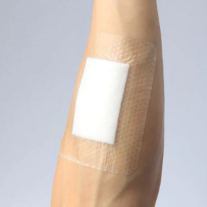 Super Absorbent Dressing Excel SAP Silicone Adhesive 6 X 7 Inch Square