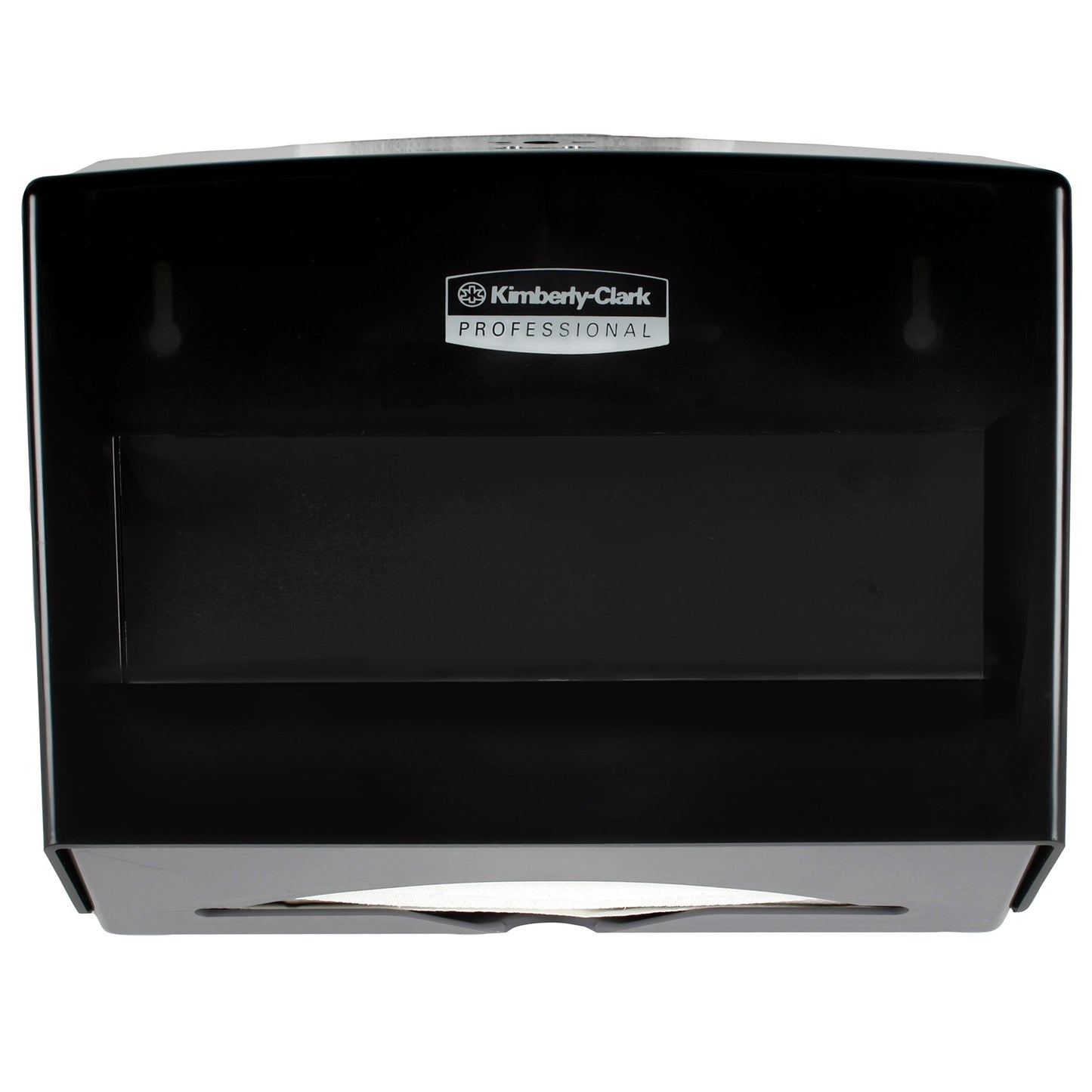 Paper Towel Dispenser K-C PROFESSIONAL SCOTTFOLD Smoke Plastic Manual Pull Wall Mount