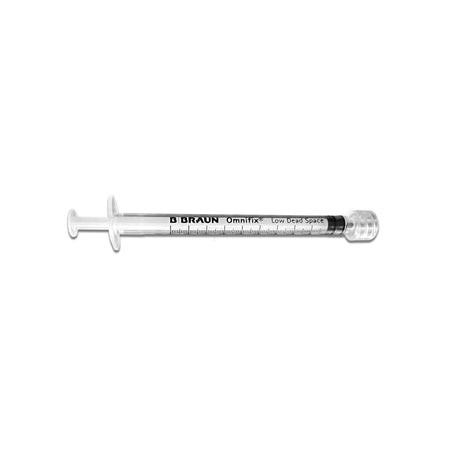 AirTite BBL1 Omnifix General Purpose Syringe, Luer Lock Tip, Flat Top Style