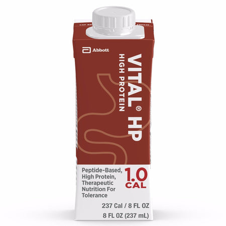 Abbott Nutrition 64820 Oral Supplement Vital HP Unflavored Liquid 8 oz. Reclosable Carton