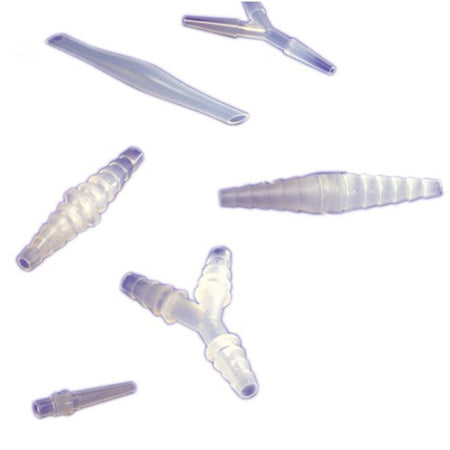 Cardinal 8888271502 Argyle Polyethylene Five-in-One Barbed Surgical Suction Tubing Connector