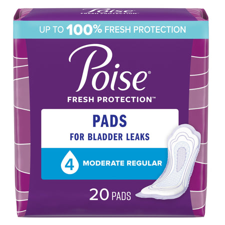 Kimberly-Clark 19564 Poise Bladder Control Pads, Adult Women, Disposable