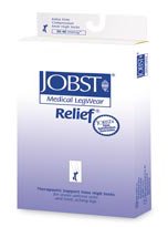 BSN Medical 114809 Jobst Relief Knee High Compression Stockings, X-Large, 15 - 20 mmHg
