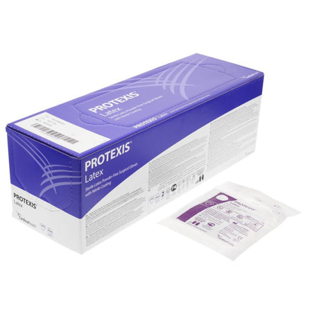 Cardinal 2D72NS75X Protexis Latex Surgical Gloves with Nitrile Coating, Size 7.5